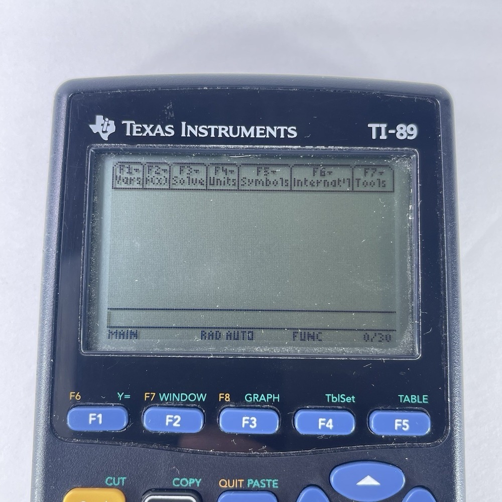 Texas Instruments TI-89 Graphing Calculator CAS Advanced Math Tested & Working - Picture 3 of 5